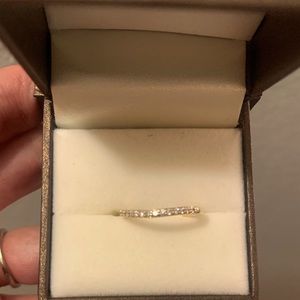 Wedding band. Size 4.75. Gold.